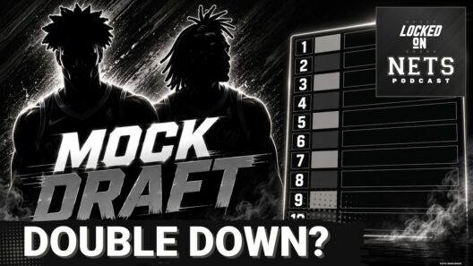 Brooklyn Nets Get Their NEXT Great Guard & Trade Back In | Locked On NBA Mock Draft