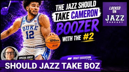 STUNNER - The Jazz SHOULD TAKE Cameron Boozer according to NBA Draft Expert