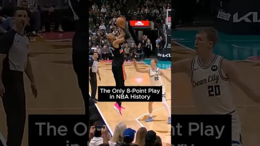 The Only 8-Point Play in NBA History