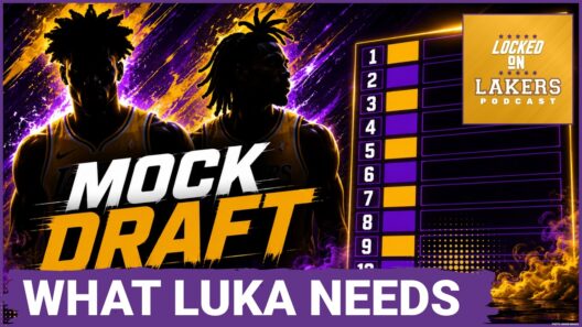 Lakers Add Tarris Reed Jr. to Help Luka & LeBron? | LOCKED ON NBA MOCK DRAFT