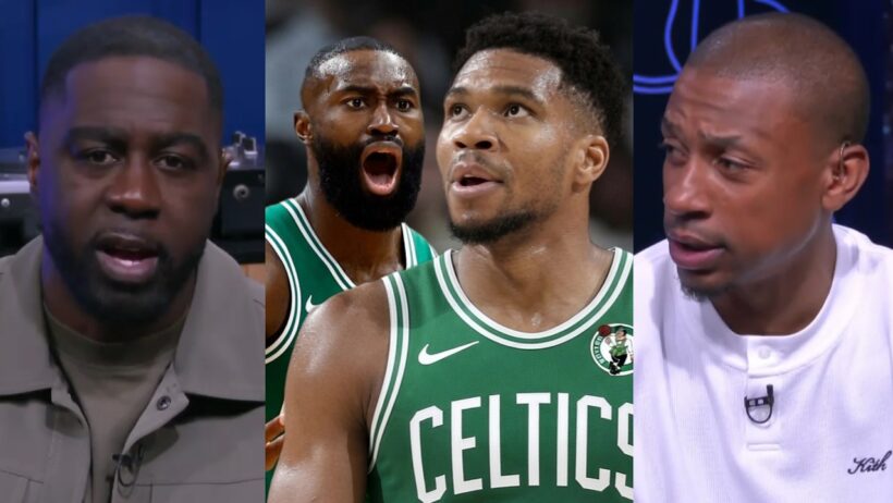 Chris Haynes says Celtics are favorites to trade for Giannis - Jaylen Brown to Bucks 👀