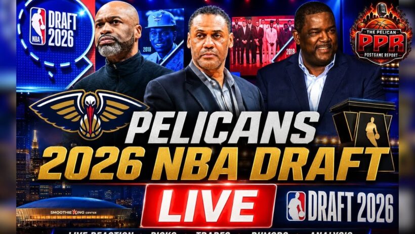 Pelicans Draft LIVE Round 1 Reaction | Trade Rumors, Picks & Breaking News!