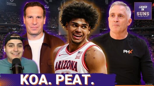 STUNNER: Phoenix Suns Take CALCULATED RISK And SELECT KOA PEAT In The First Round Of The NBA Draft!