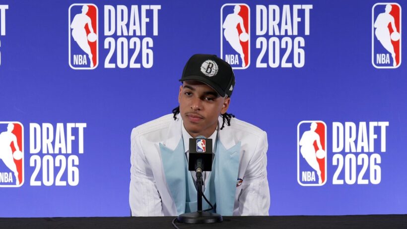 Brooklyn Nets First-Round Pick Mikel Brown Jr. | 2026 NBA Draft Press Conference