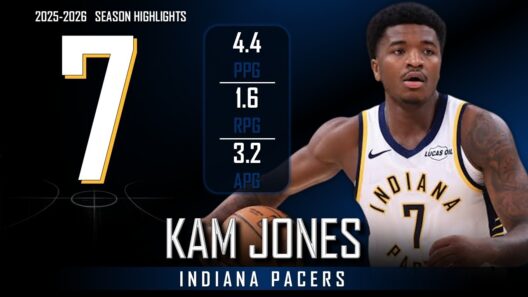 Kam Jones || 2025-2026 Indiana Pacers Highlights