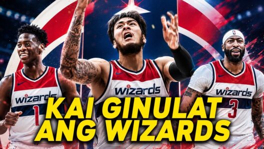 GINULAT ANG WASHINGTON WIZARDS! KAI SOTTO, ANTHONY DAVIS AT AJ DYBANSTA TRIPLE TOWERS!