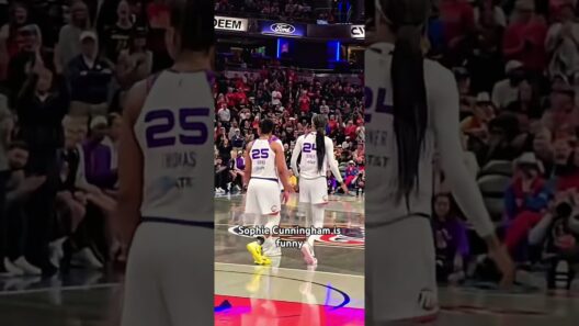 Sophie is Funny for this #caitlinclark #basketball #wnba