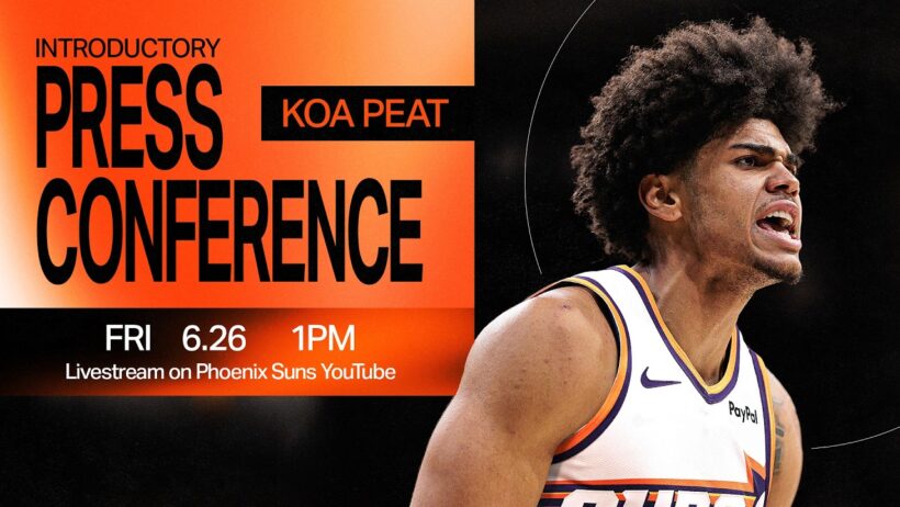 Koa Peat Introductory Press Conference | Phoenix Suns