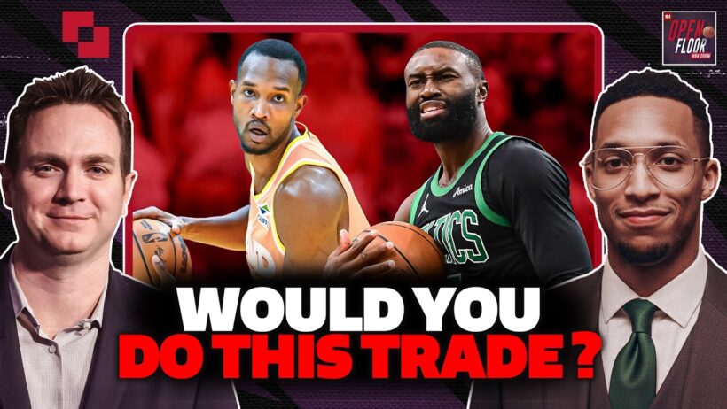 We Really Disagree on a Jaylen Brown For Mobley Trade | Chris Mannix & Evan Turner