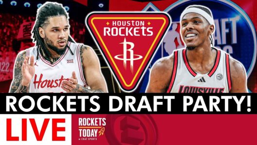 Round 2 Coverage Of 2026 NBA Draft 🚨 LIVE Rockets Today Draft Coverage & Analysis