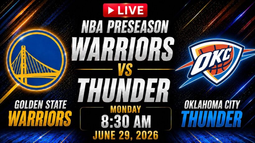 NBA LIVE! Golden State Warriors vs Oklahoma City Thunder | June 29, 2026 | NBA Pre Season | NBA 2K26
