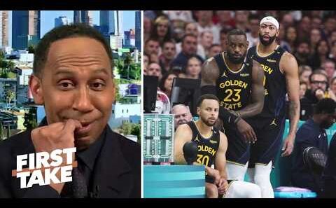 "LeBron & Curry finally team up!" — Stephen A. urges Wizards to trade Anthony Davis to Warriors