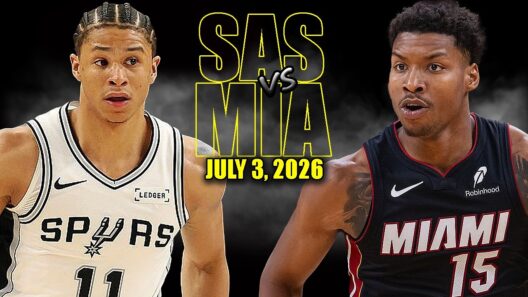 San Antonio Spurs vs Miami Heat Full Game Highlights - July 3, 2026 | 2026 NBA Summer League