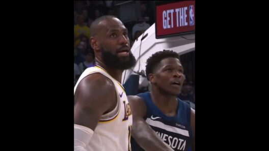 LeBron x Ant 👀 Future Teammates? #timberwolves #anthonyedwards #lebronjames