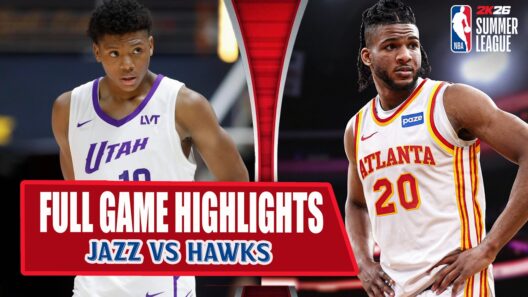 Atlanta Hawks vs Utah Jazz | NBA Summer League 2026