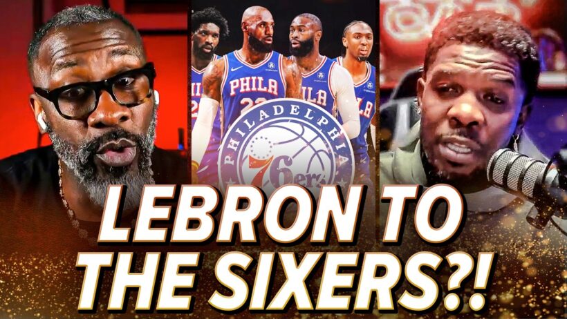 Unc & Iso Joe DEBATE if LeBron James will Seriously CONSIDER Joining the 76ers! | Nightcap