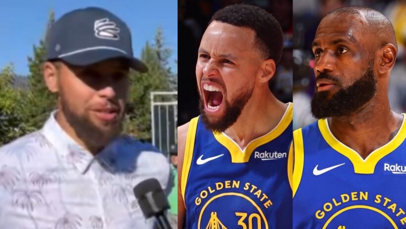 Steph Curry speaks on potentially teaming up with LeBron James on Warriors