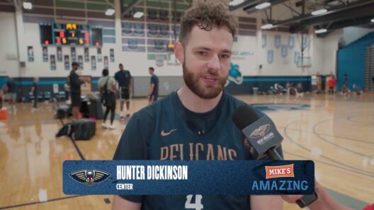 Hunter Dickinson on God Shammgod, experience w/ Squadron | 2026 NBA Summer League