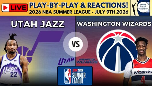 2026 NBA Summer League: Utah Jazz vs Washington Wizards (Live Play-By-Play & Reactions)
