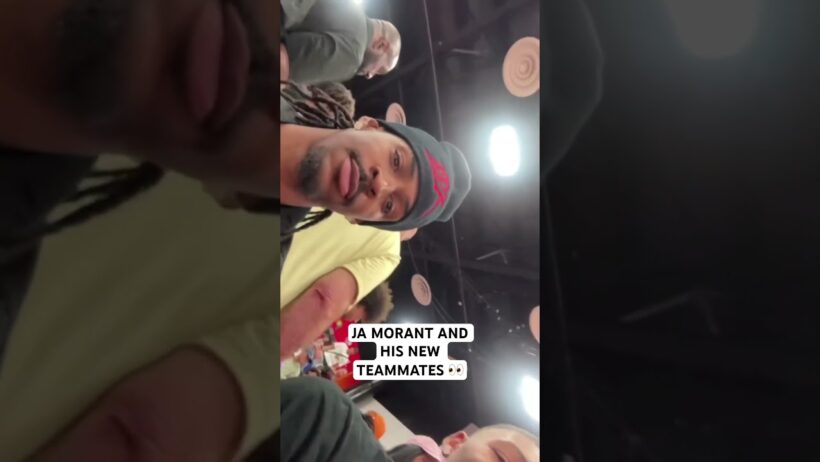 Blazers pass the phone to Ja Morant  with his new teammates