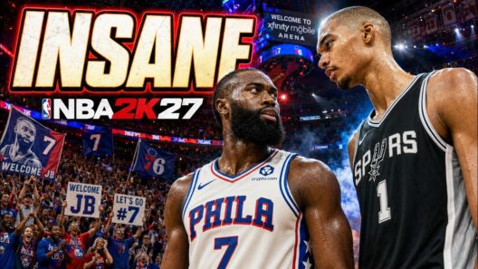 🔥Jaylen BROWN’S 76ERS debut vs WEMBY Was INSANE!🏀NBA2K27 Concept🏀