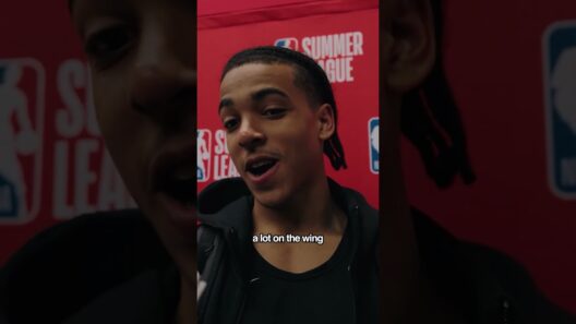 Egor Dëmin asking Mikel Brown Jr. the important questions 🎤#brooklynnets #nba #shorts