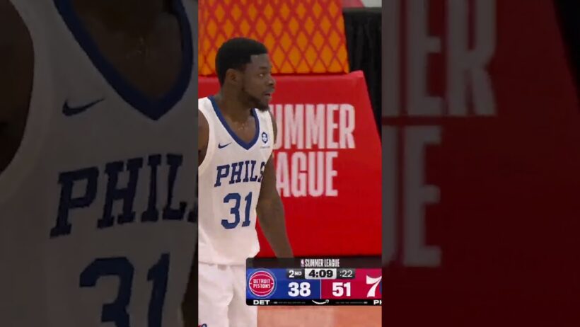 Isaac Jones got TO IT in Game 1 of Summer League  #nba #basketball