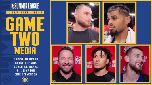 Full Denver Nuggets Media vs. Minnesota 🎙 | 2026 NBA Summer League