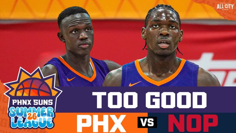 POSTGAME: Khaman Maluach TOO GOOD For Summer League in Phoenix Suns Loss