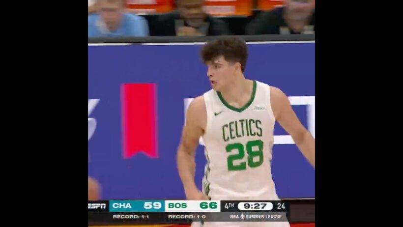 Hugo González vs Charlotte Hornets (13/07/26): 14 PTS, 4 REB, 4 ASIST #nba #hugogonzalez