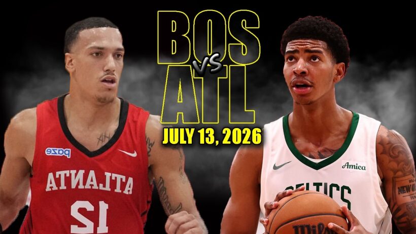 Boston Celtics vs Atlanta Hawks Full Game Highlights - July 13, 2026 | NBA Summer League