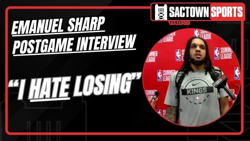 Emanuel Sharp (23 PTS) says he 'HATES losing' after Kings suffer blowout loss in Las Vegas
