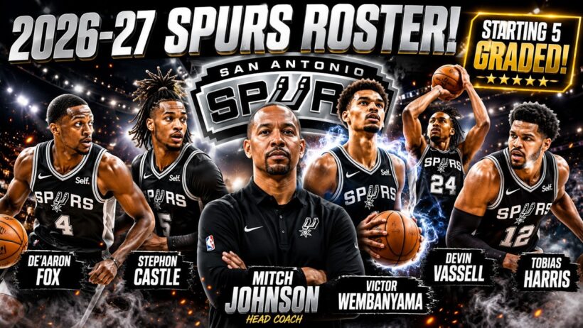 San Antonio Spurs 2026–27 Projected Roster & Grades! After Wembanyama's contract.
