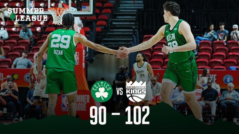 The Boston Celtics get the win over Sacramento Kings 82-76 | Extended Highlights
