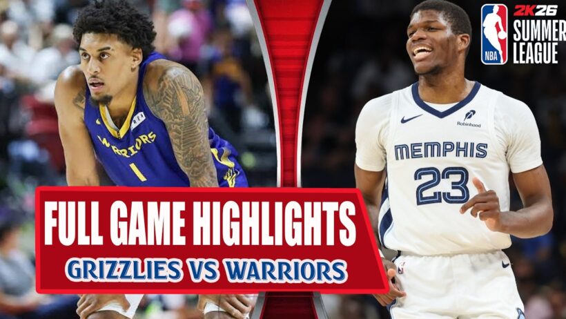 Grizzlies vs Warriors | NBA Summer League 2026