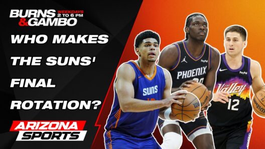 Who has a spot in the Phoenix Suns' rotation?