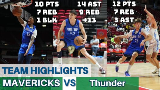 Sergio de Larrea Point GOD Mode | Dallas Mavericks Team Highlights vs Thunder (2026 Summer League)