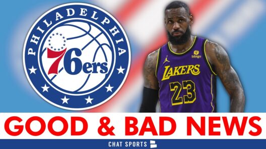 Sixers Fans Get GOOD & BAD News On LeBron James