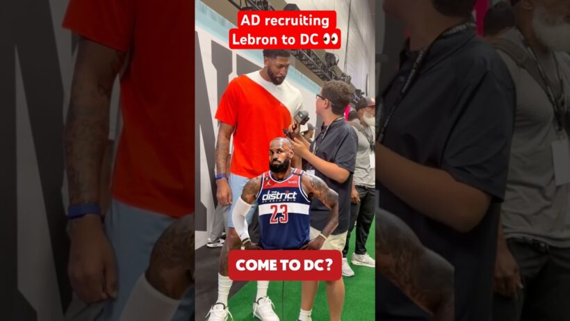Anthony Davis has had “conversations” with Lebron coming to DC  via: Chase Coburn