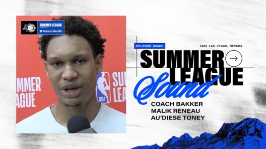 SUMMER LEAGUE SOUND: ORLANDO MAGIC VS. BOSTON CELTICS | COACH BAKKER, TONEY & RENEAU