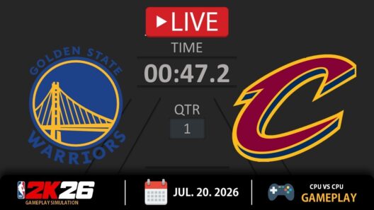 NBA LIVE! Golden State Warriors vs Cleveland Cavaliers | July 20, 2026 | NBA 2K26 SIMULATION