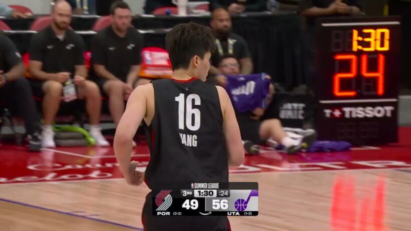 Yang Hansen's Top Plays From 2026 Summer League | Portland Trail Blazers