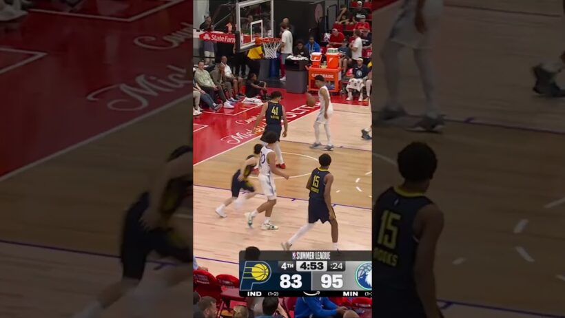 Some of Yuki Kawamura’s best moments from Vegas 👀 #nba #pacers #yukikawamura #japan