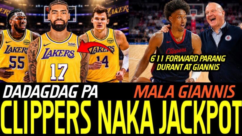 "LAKERS" Tatlong sentro ang gagamitin Nick Richard papipirmahin / Clippers nakakuha Ng mala Giannis.