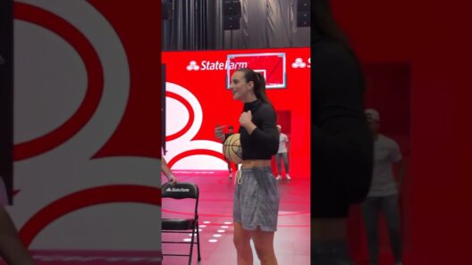 🤩 Caitlin Clark beat Dude Perfect in Basketball Musical Chairs at WNBA All-Star | Indiana Fever