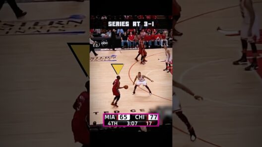 PART 1 - When The First LeBron Superteam Had Crazy Ending 😈 Heat vs Bulls Game 5 #nba #shorts