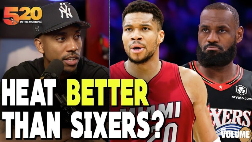 Jeff Teague says Giannis & Heat are BETTER than LeBron, Jaylen Brown, Maxey, Embiid & 76ers