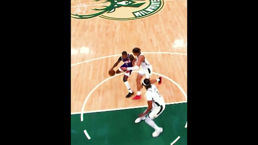 Here's all the angles of JG4's filthy move 😮‍💨 #shorts | Phoenix Suns