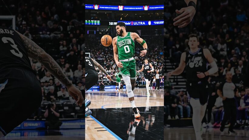 Jayson Tatum or Lionel Messi? 😂 #celtics #nba #shorts
