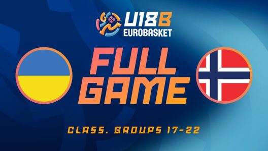 Ukraine v Norway | Full Basketball Game | FIBA U18 EuroBasket 2026 Division B